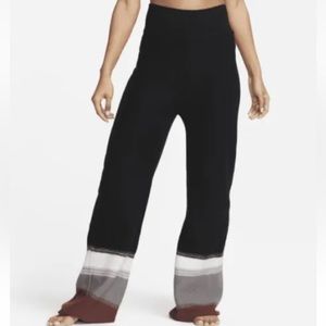 Nike Yoga Therma-Fit ADV Wool Trousers Womens Medium Slim Fit Full Length Long